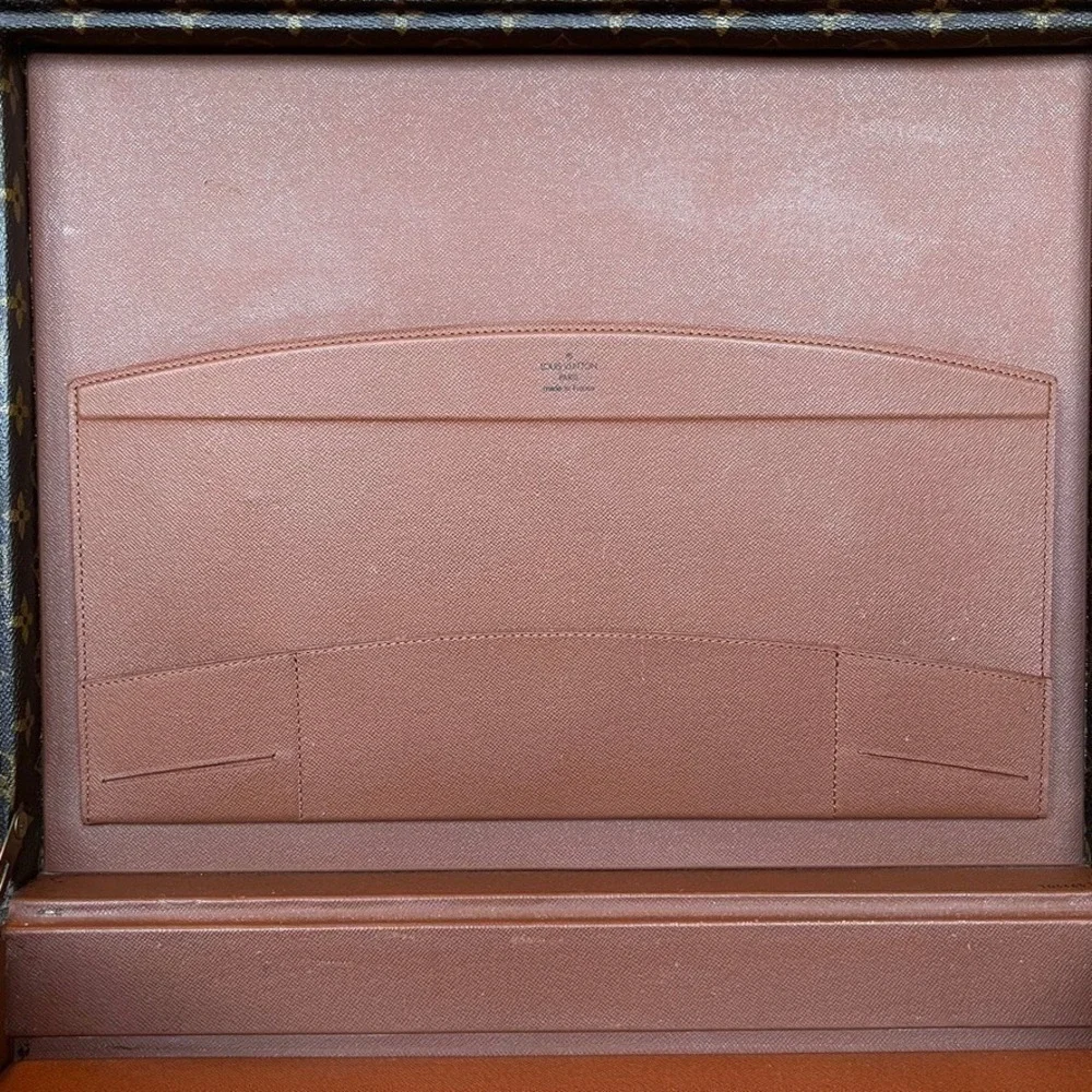 Rare Vintage Louis Vuitton Super President Luggage Monogram Made in France‎